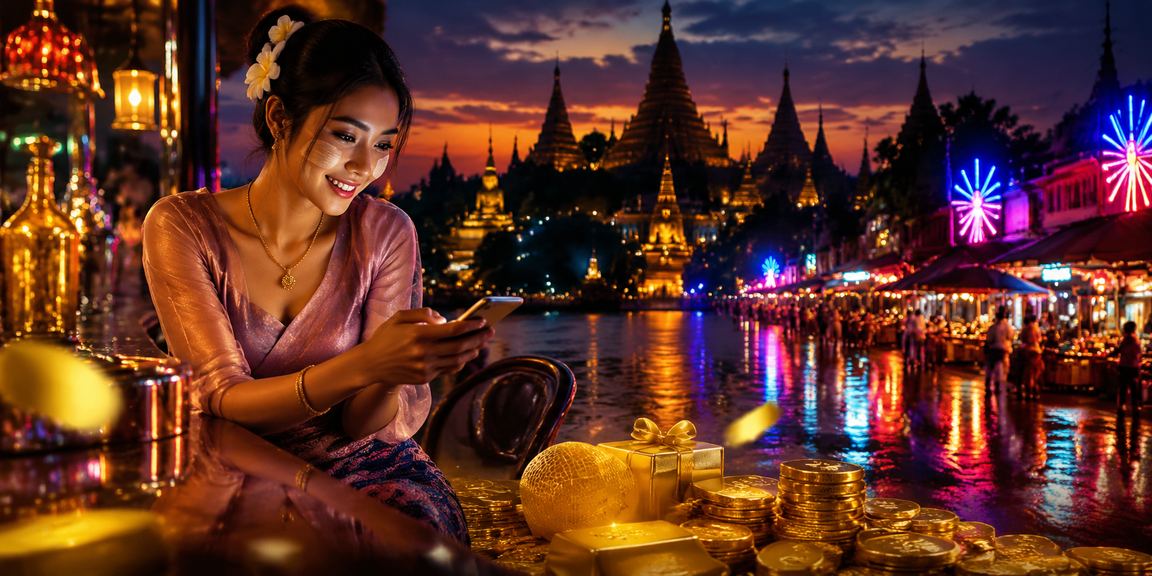 ဘူလ်ဂူသီလေးနဲ့ သီချင်းလာသော မြန်မာ ၂လုံးထီကစား ပွဲ
